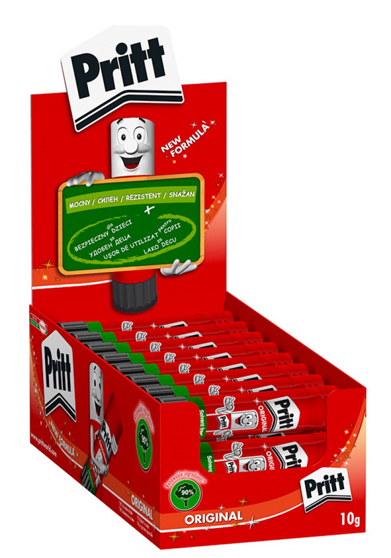 Klej w sztyfcie PRITT ORIGINAL, 10g, biały - zdjęcie (2
