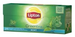 HERBATA LIPTON ZIELONA Z MIĘTĄ ( 25 )