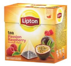 HERBATA LIPTON PIRAMIDKA MARAKAKUJA+MALINA ( 20 )