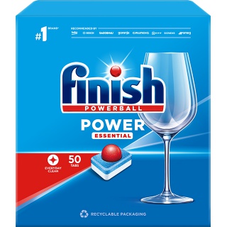 TABLETKI DO ZMYWARKI FINISH POWER ESSENTIAL, FRESH 50SZT.