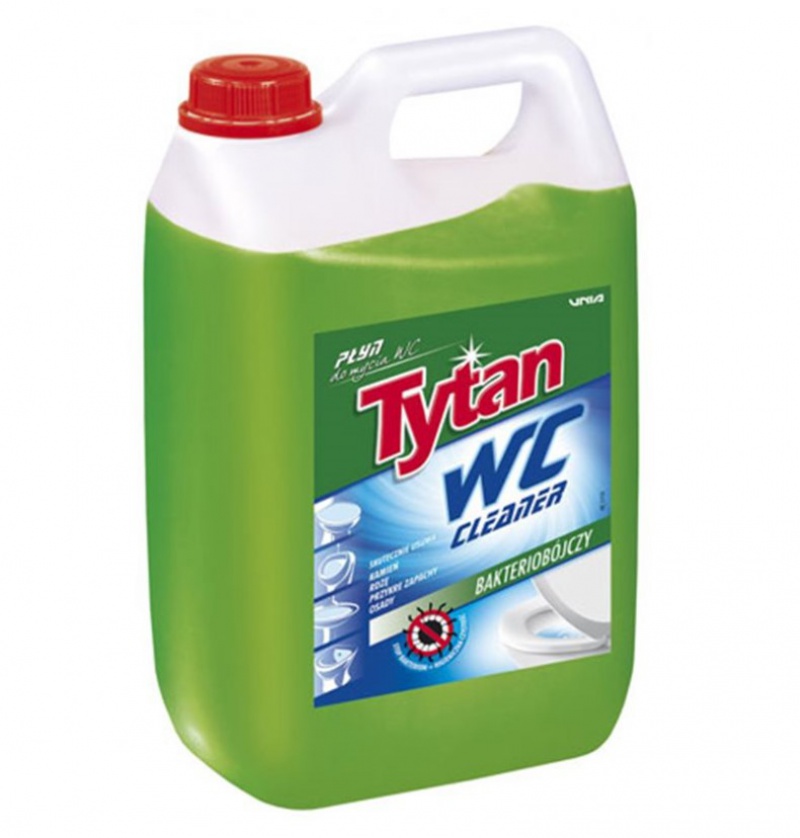 Płyn do toalet TYTAN, zielony, 5L