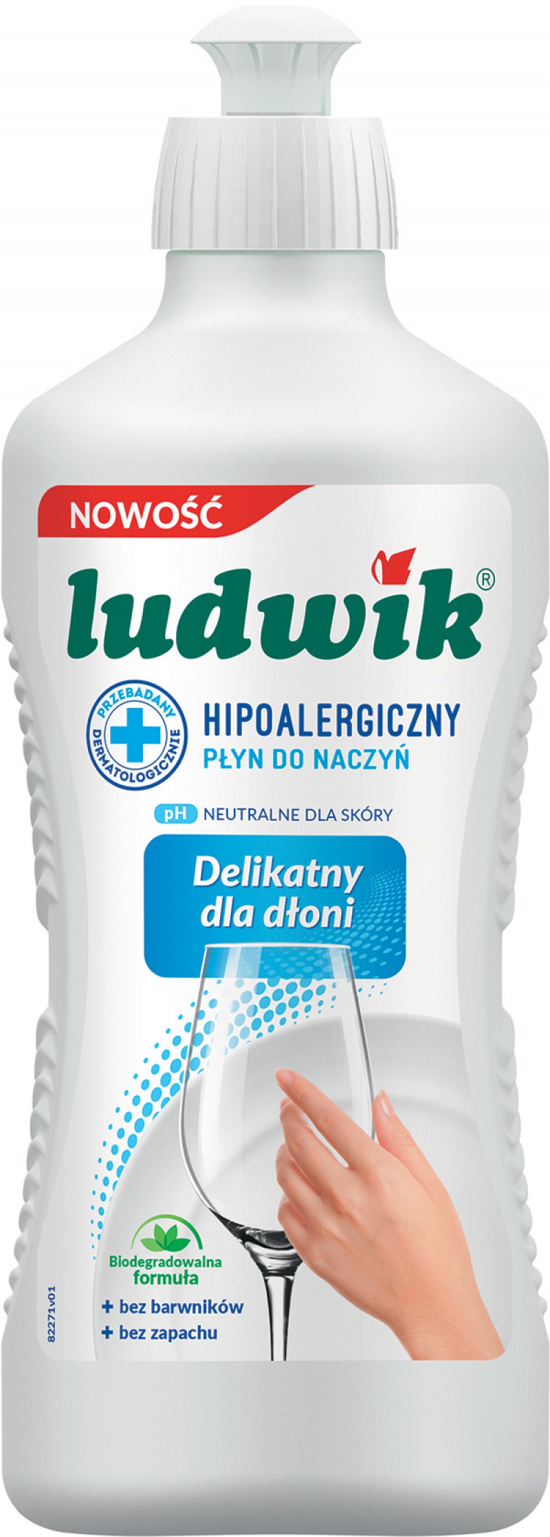 Płyn do naczyń LUDWIK, hipoalergiczny, 450g