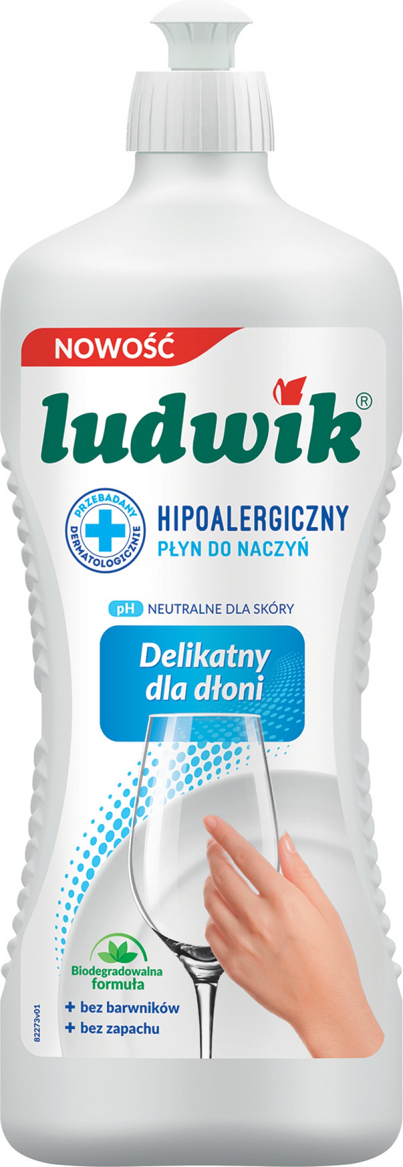 Płyn do naczyń LUDWIK, hipoalergiczny, 900g