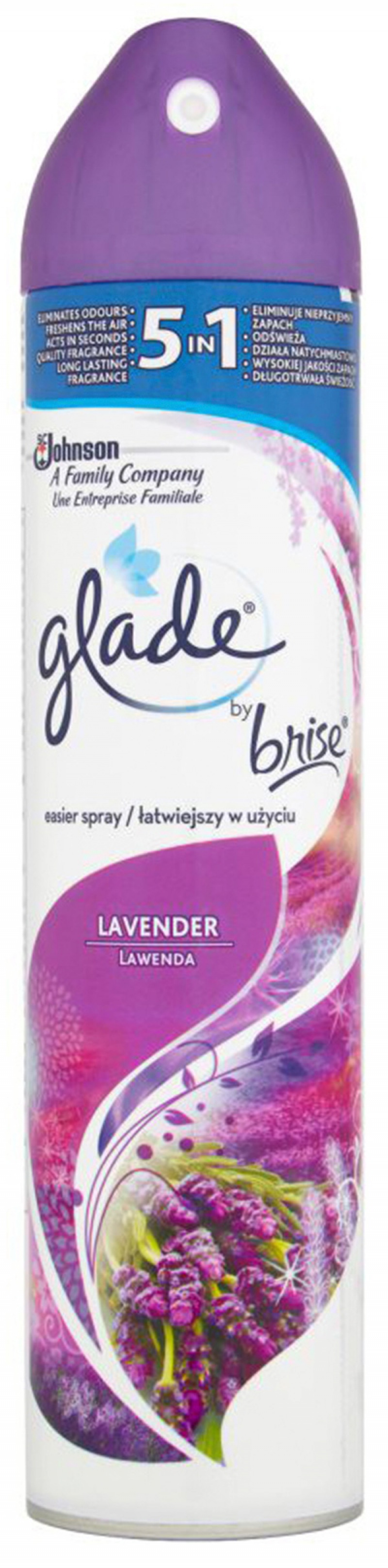 Odświeżacz powietrza GLADE/BRISE Lawenda, spray, 300ml