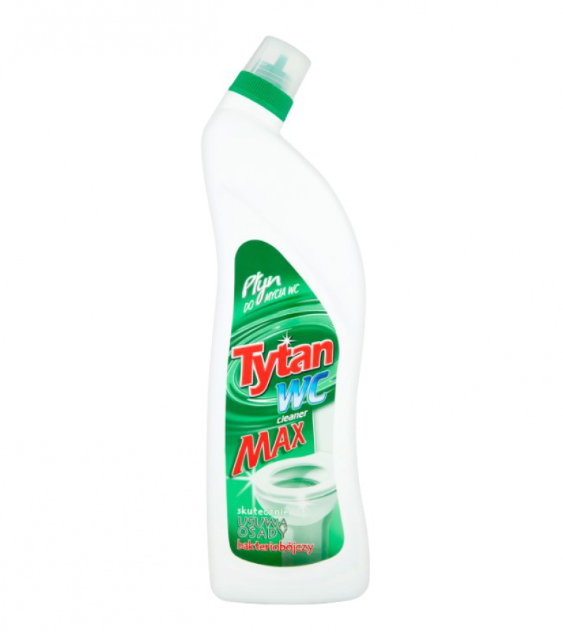 Płyn do toalet TYTAN, zielony, 1200 ml