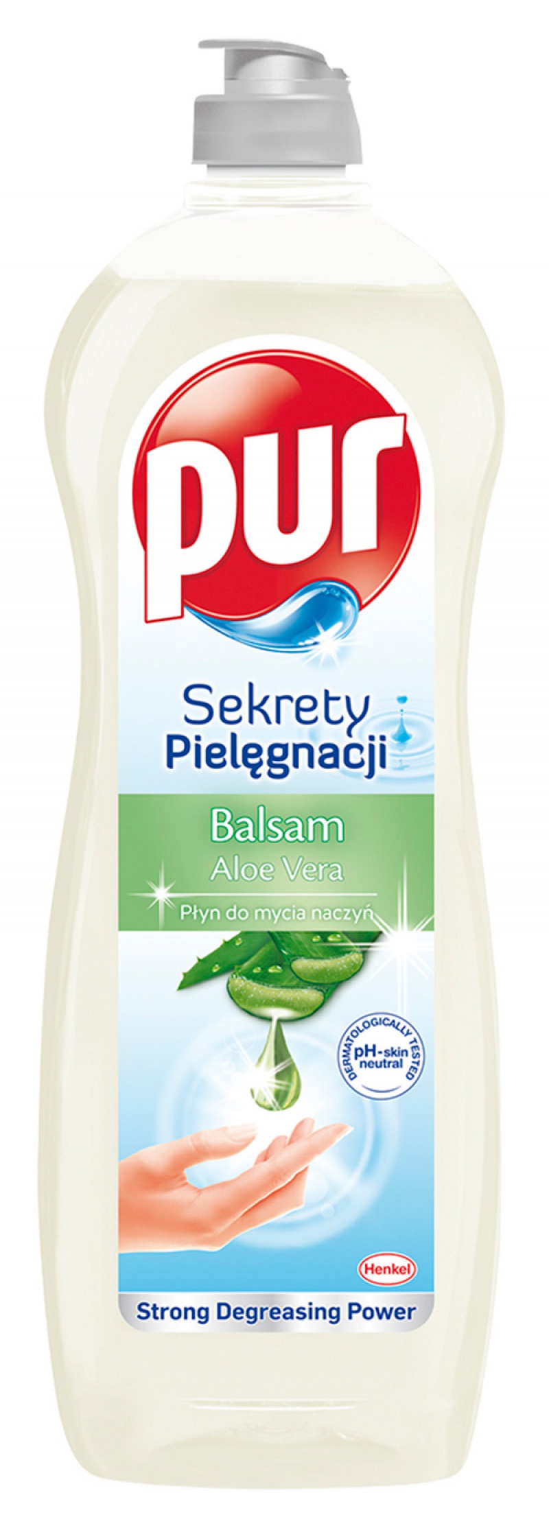 Płyn do mycia naczyń PUR Aloes, 750ml