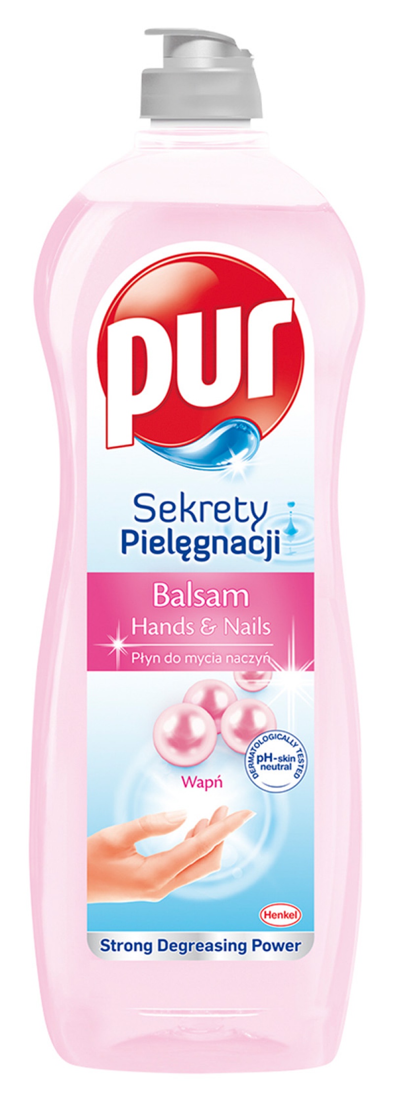 Płyn do mycia naczyń PUR Dłonie i Paznokcie, 750ml