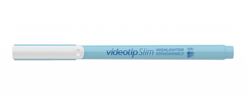 Zakreślacz ICO Videotip Slim C, Fluo, 4 szt., blister, mix kolorów pastel