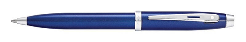 Długopis automatyczny SHEAFFER 100 (9339), niebieski/chromowany - zdjęcie (4
