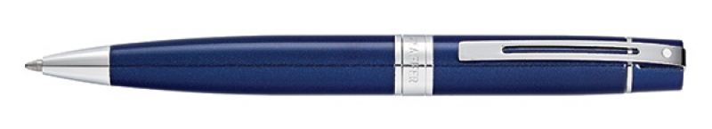 Długopis automatyczny SHEAFFER 300 (9341), niebieski/chromowany - zdjęcie (4