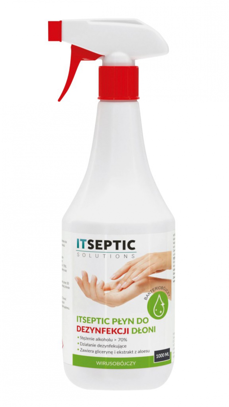 Płyn do dezynfekcji dłoni ITSEPTIC, 1000ml