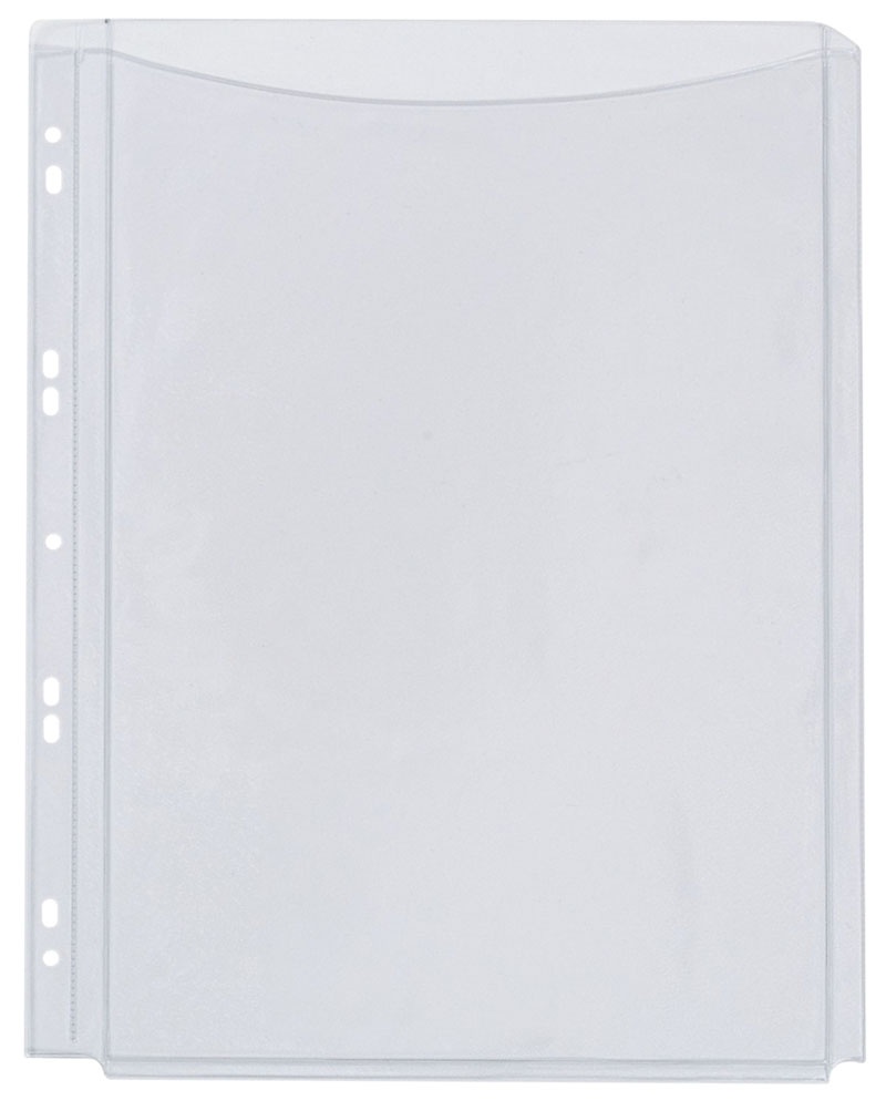 Koszulki na katalogi Q-CONNECT, PVC, A4, krystal, 180mikr., 5szt.