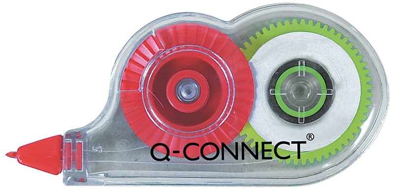 Korektor w taśmie Q-CONNECT, myszka, jednorazowy, 4,2mmx5m