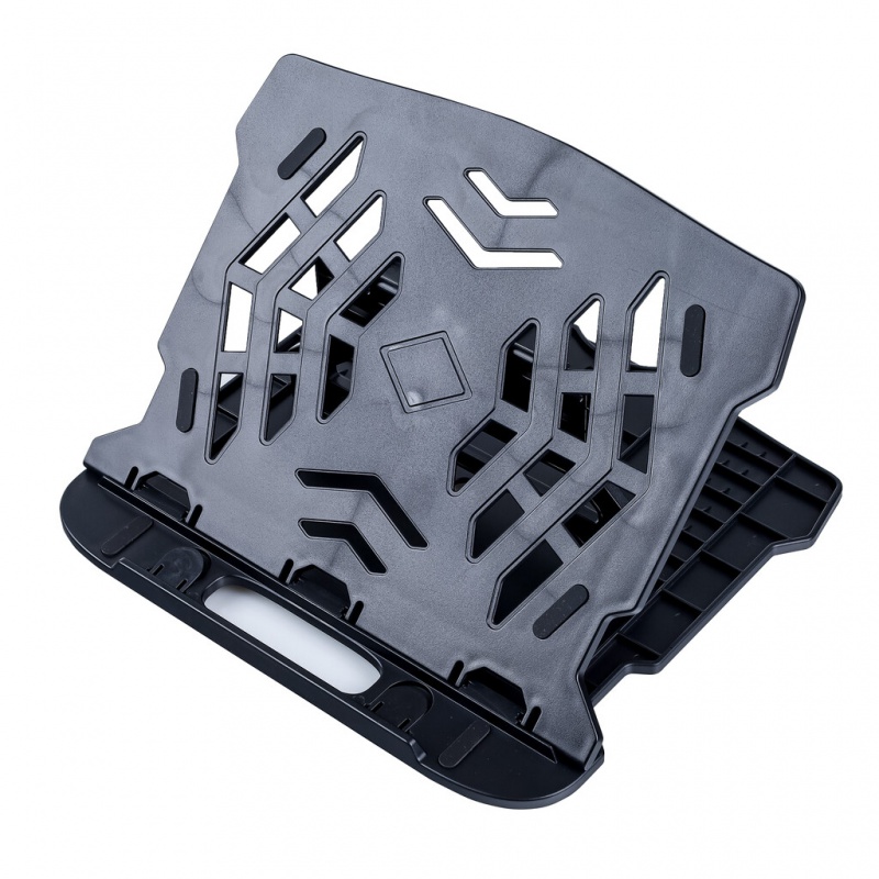 Podstawa pod laptopa Q-CONNECT, 25,5 x 1,8 x 28 cm, czarna - zdjęcie (2