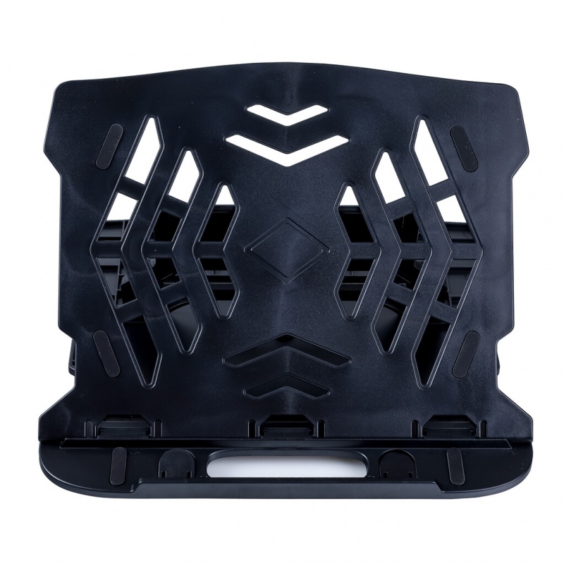 Podstawa pod laptopa z obrotowym podłożem Q-CONNECT, 25,5 x 2,2 x 28 cm, czarna - zdjęcie (2