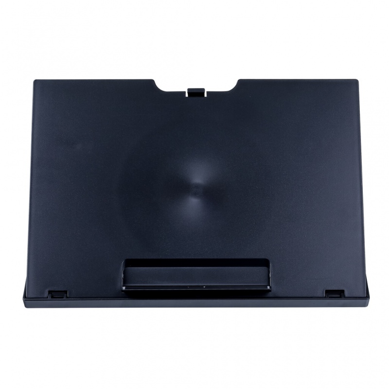Podstawa pod laptopa Q-CONNECT 37,6 x 28 x 5,8 cm, czarna - zdjęcie (2