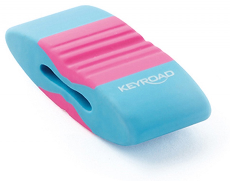 Gumka uniwersalna KEYROAD Elastic Touch, 2szt., zawieszka, mix kolorów - zdjęcie (3