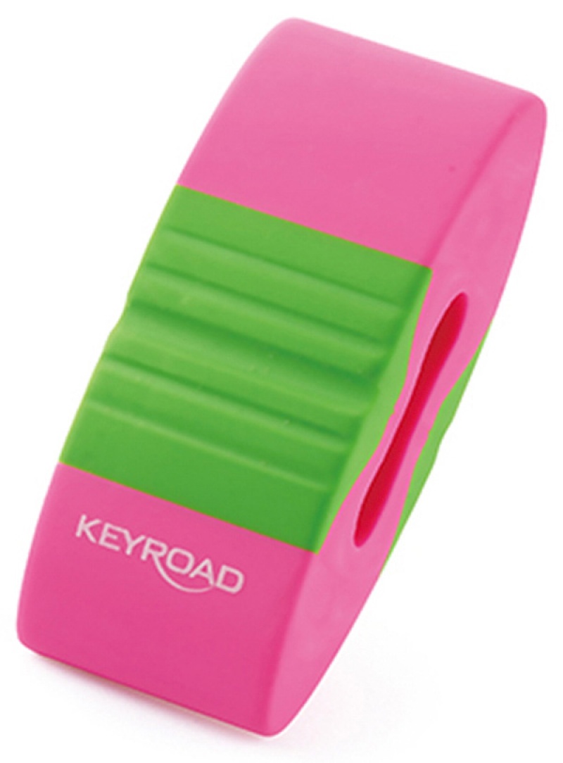 Gumka uniwersalna KEYROAD Elastic Touch, pakowane na displayu, mix kolorów - zdjęcie (2