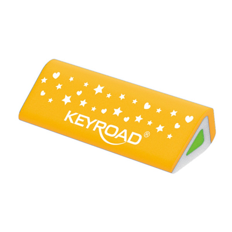 Gumka uniwersalna KEYROAD Roofix, trójkątna, pakowane na displayu, mix kolorów - zdjęcie (3