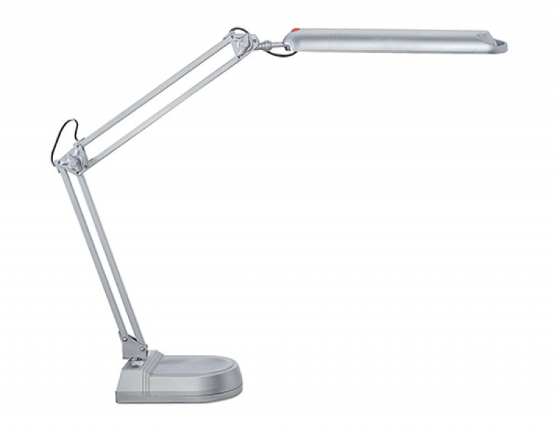 Lampka LED na biurko MAULatlantic, 9W, srebrna