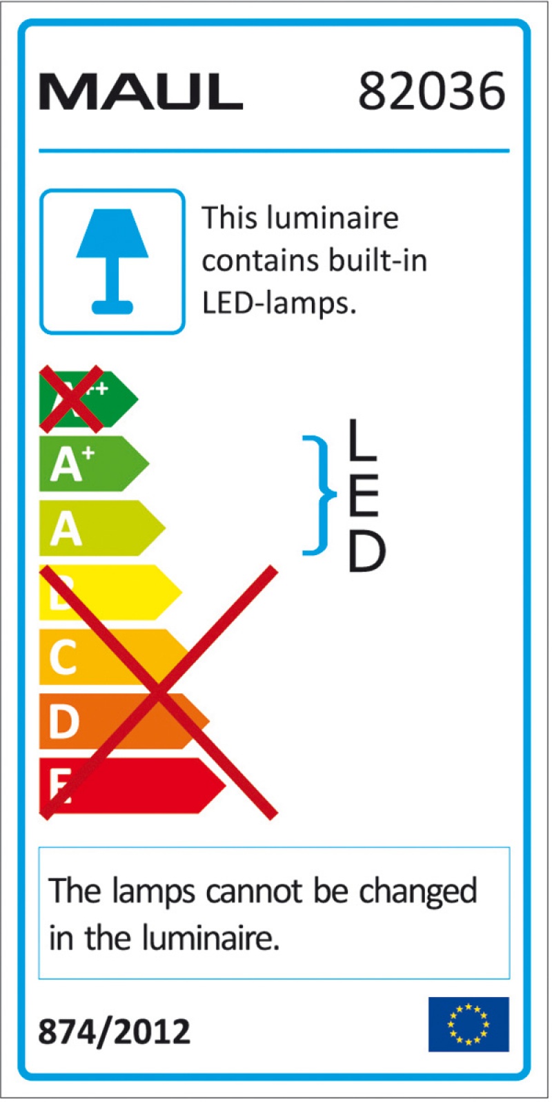 Lampka LED na biurko MAULatlantic, 9W, srebrna - zdjęcie (2