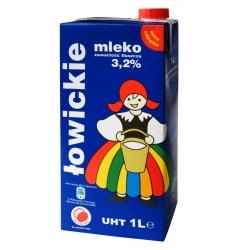 MLEKO UHT 3,2% 1L ŁOWICKIE (12)