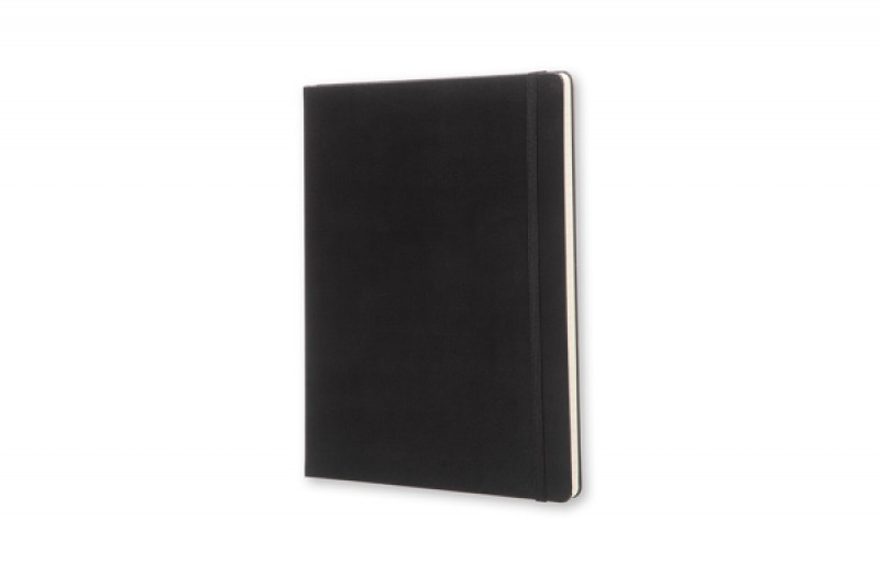 Notes MOLESKINE Classic XL (19x25cm) w linie, twarda oprawa, 192 strony, czarny - zdjęcie (12