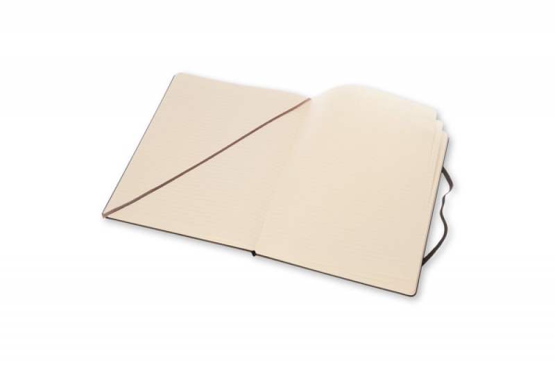 Notes MOLESKINE Classic XL (19x25cm) w linie, twarda oprawa, 192 strony, czarny - zdjęcie (11