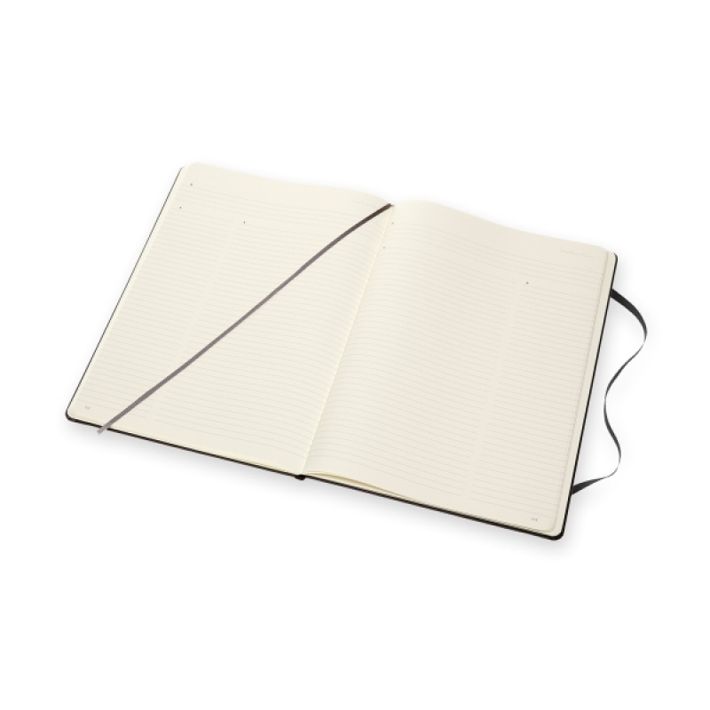 Notes MOLESKINE PROFESSIONAL A4 (21x29,7 cm), twarda oprawa, 192 strony, czarny - zdjęcie (3