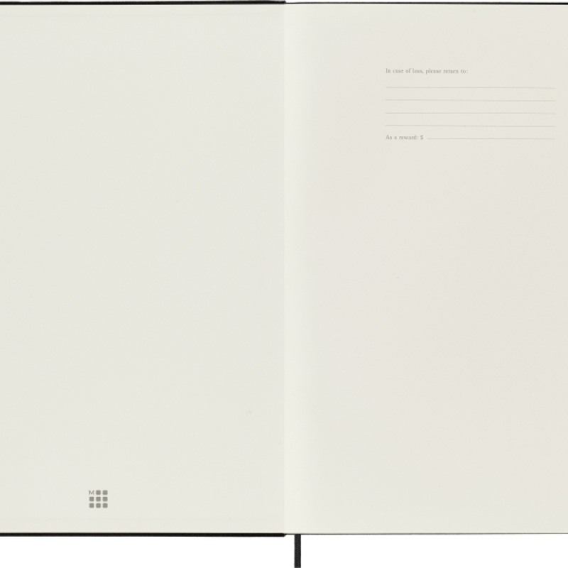 Notes MOLESKINE PROFESSIONAL A4 (21x29,7 cm), twarda oprawa, 192 strony, czarny - zdjęcie (11