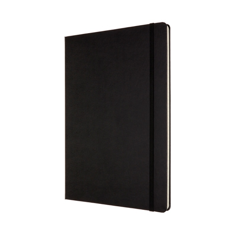 Notes MOLESKINE PROFESSIONAL A4 (21x29,7 cm), twarda oprawa, 192 strony, czarny - zdjęcie (10