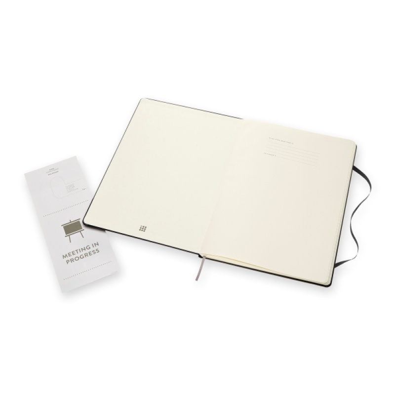 Notes MOLESKINE PROFESSIONAL A4 (21x29,7 cm), twarda oprawa, 192 strony, czarny