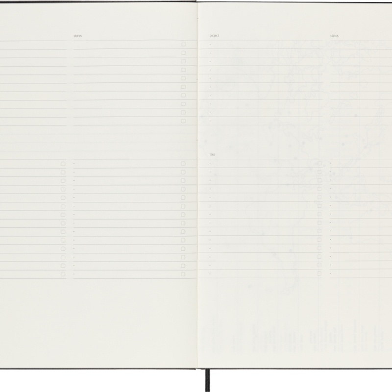 Notes MOLESKINE PROFESSIONAL A4 (21x29,7 cm), twarda oprawa, 192 strony, czarny - zdjęcie (7