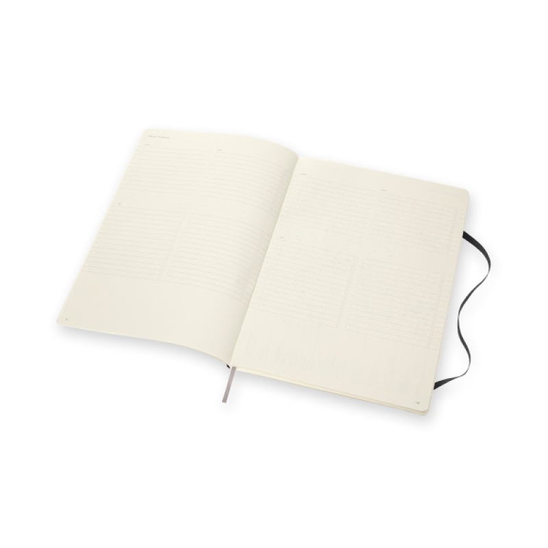 Notes MOLESKINE PROFESSIONAL A4 (21x29,7 cm), miękka oprawa, 192 strony, czarny - zdjęcie (4