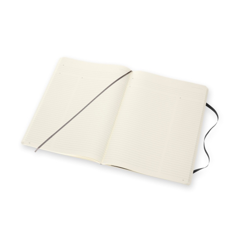 Notes MOLESKINE PROFESSIONAL A4 (21x29,7 cm), miękka oprawa, 192 strony, czarny - zdjęcie (2