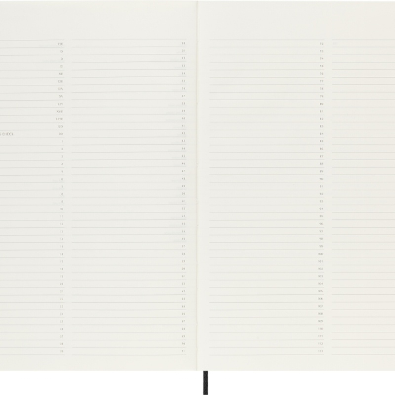 Notes MOLESKINE PROFESSIONAL A4 (21x29,7 cm), miękka oprawa, 192 strony, czarny - zdjęcie (9