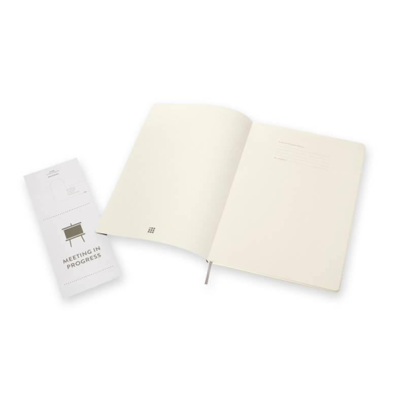 Notes MOLESKINE PROFESSIONAL A4 (21x29,7 cm), miękka oprawa, 192 strony, czarny - zdjęcie (8