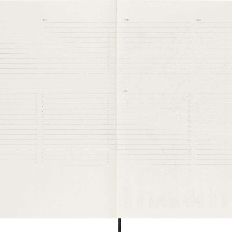 Notes MOLESKINE PROFESSIONAL A4 (21x29,7 cm), miękka oprawa, 192 strony, czarny - zdjęcie (7