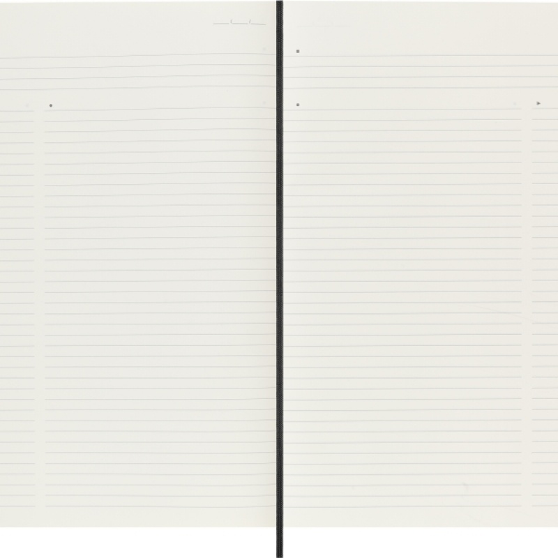 Notes MOLESKINE PROFESSIONAL A4 (21x29,7 cm), miękka oprawa, 192 strony, czarny - zdjęcie (5