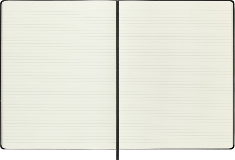Notes MOLESKINE Classic XXL (21,6x27,9 cm) w linie, twarda oprawa, 192 strony, czarny - zdjęcie (7