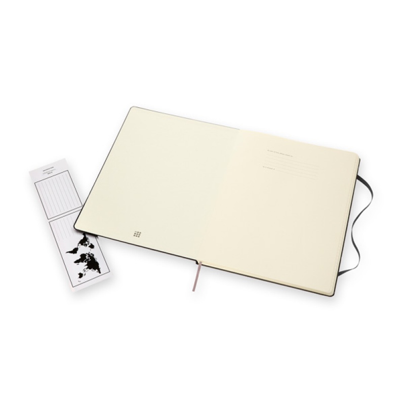 Notes MOLESKINE Classic XXL (21,6x27,9 cm) w linie, twarda oprawa, 192 strony, czarny - zdjęcie (6