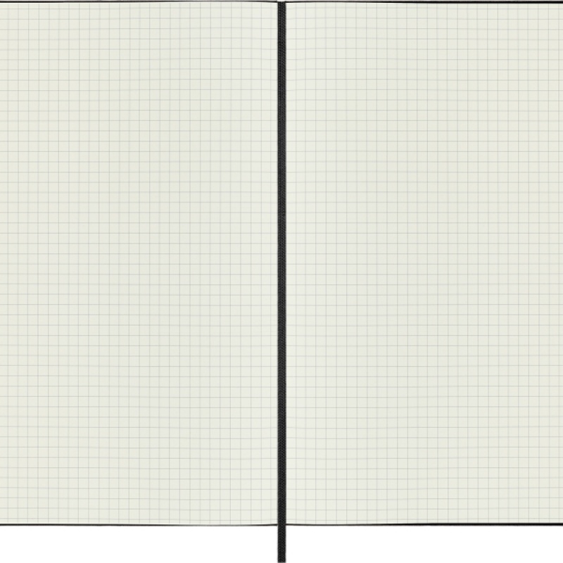 Notes MOLESKINE Classic XXL (21,6x27,9 cm) w kratkę, twarda oprawa, 192 strony, czarny - zdjęcie (7