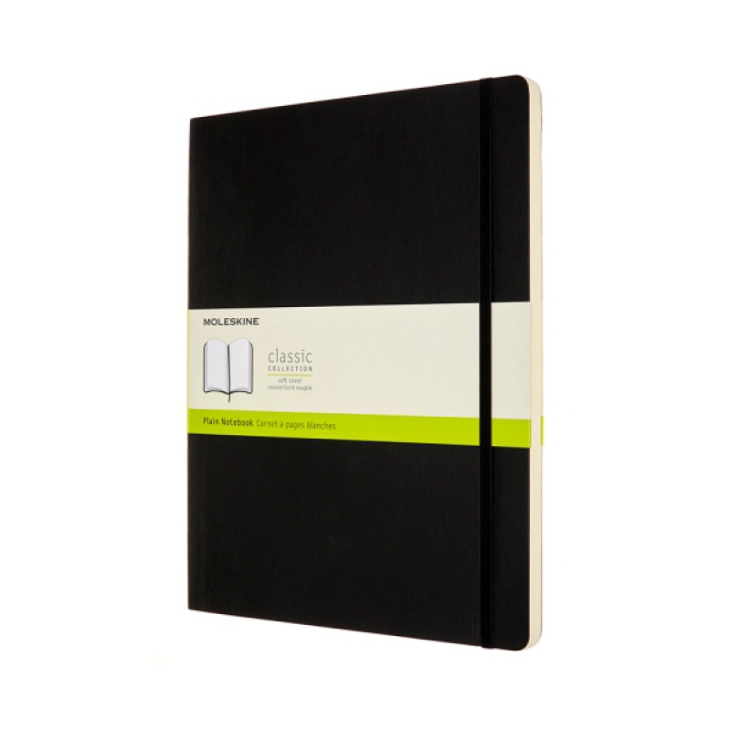 Notes MOLESKINE Classic XXL (21,6x27,9 cm) gładki, miękka oprawa, 192 strony, czarny - zdjęcie (11