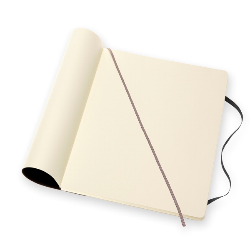 Notes MOLESKINE Classic XXL (21,6x27,9 cm) gładki, miękka oprawa, 192 strony, czarny - zdjęcie (4