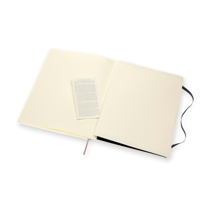 Notes MOLESKINE Classic XXL (21,6x27,9 cm) w kropki, miękka oprawa, 192 strony, czarny - zdjęcie (2