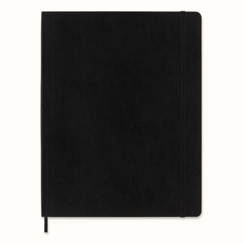 Notes MOLESKINE Classic XXL (21,6x27,9 cm) w kropki, miękka oprawa, 192 strony, czarny - zdjęcie (10