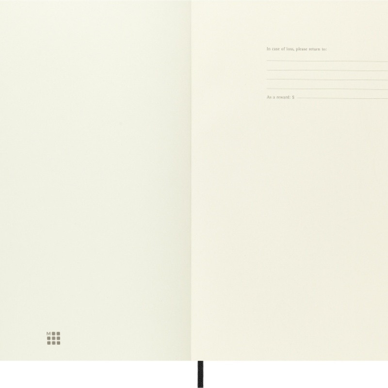 Notes MOLESKINE Classic XXL (21,6x27,9 cm) w kropki, miękka oprawa, 192 strony, czarny - zdjęcie (9