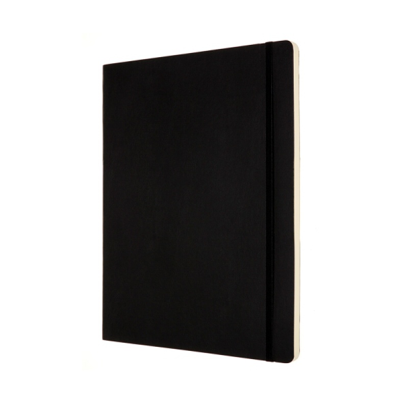 Notes MOLESKINE Classic XXL (21,6x27,9 cm) w kropki, miękka oprawa, 192 strony, czarny - zdjęcie (8