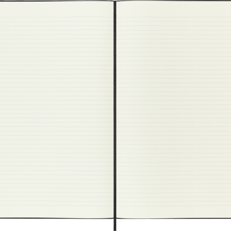 Notes MOLESKINE Classic A4 (21x29,7 cm) w linie, twarda oprawa, 192 strony, czarny - zdjęcie (7