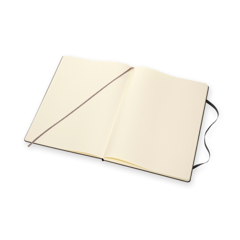 Notes MOLESKINE Classic A4 (21x29,7 cm) gładki, twarda oprawa, 192 strony, czarny - zdjęcie (2